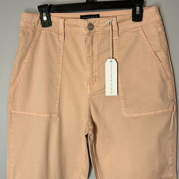 🆕 Sanctuary Denim pink chino patch pockets‎ size 31 BIN I - Picture 2 of 8